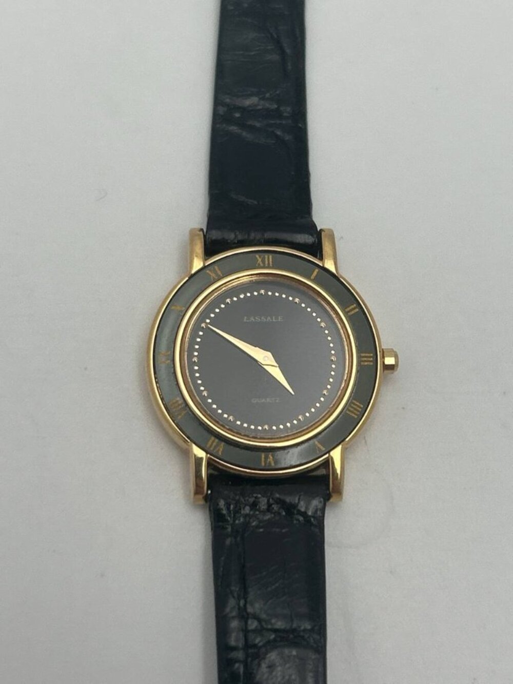Vintage Seiko LaSalle 4N00-020H Ultra Thin Quartz Watch